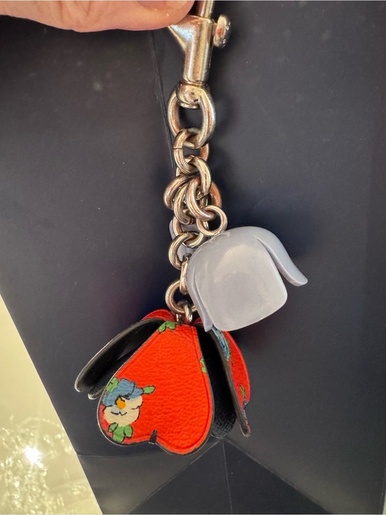 Coach Other - Coach Flower  Leather bag and key  Charm